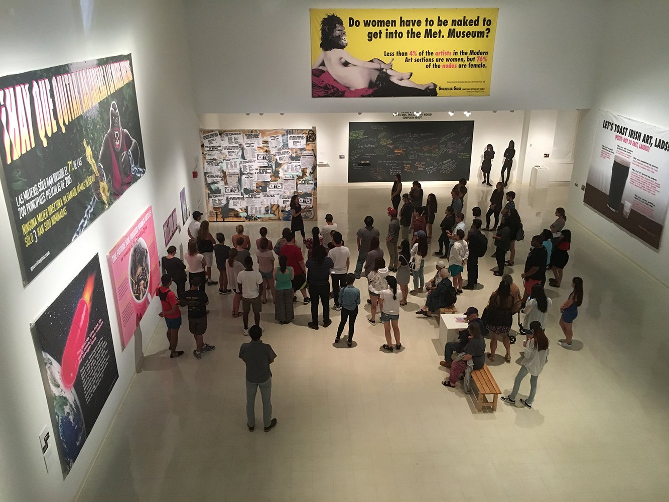 Not Ready To Make Nice: The Guerrilla Girls in the Art World and Beyond , Zuccaire Gallery, SUNY Stony Brook, NY. September 13 – October 22, 2016