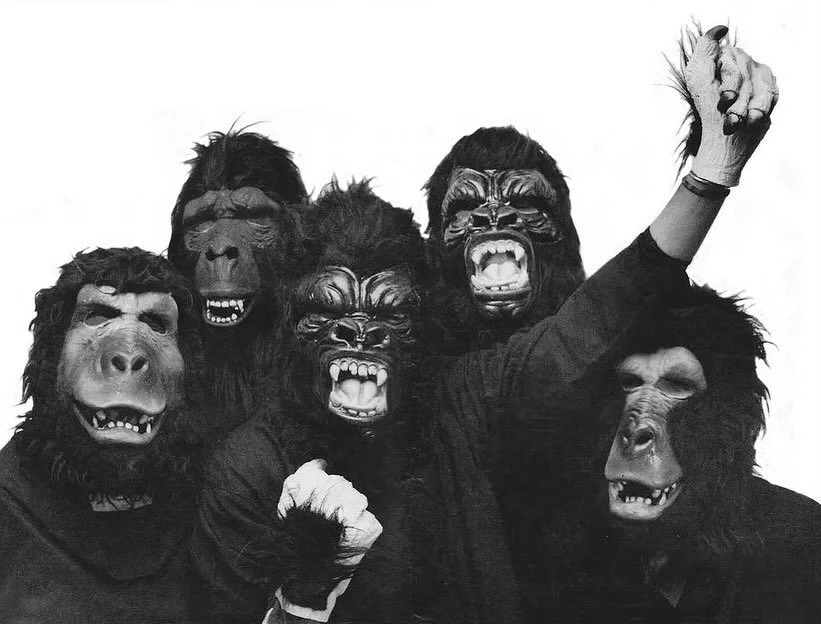 GUERRILLA GIRLS ARE BACK IN TOWN
Our first show in NY in 10 years! @hannahtraoregallery 
Discrimi-NATION
Thursday 1/17-3/29
150 Orchard St, New York
We’ve be at it for almost 40 years and there’s still a lot to complain about! 
Repost