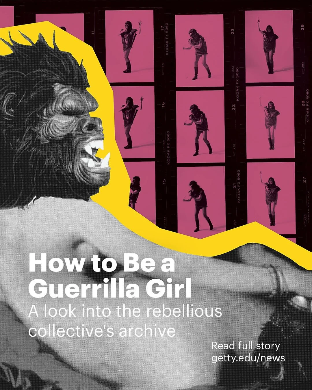 Celebrating 40 years of activism with an exhibition @gettymuseum HOW TO BE A GUERRILLA GIRL Check it out!

Repost from @gettymuseum&bull;
Who&rsquo;s afraid of the Guerrilla Girls? 
Calling themselves the &ldquo;conscience of the art world,&rdquo; th