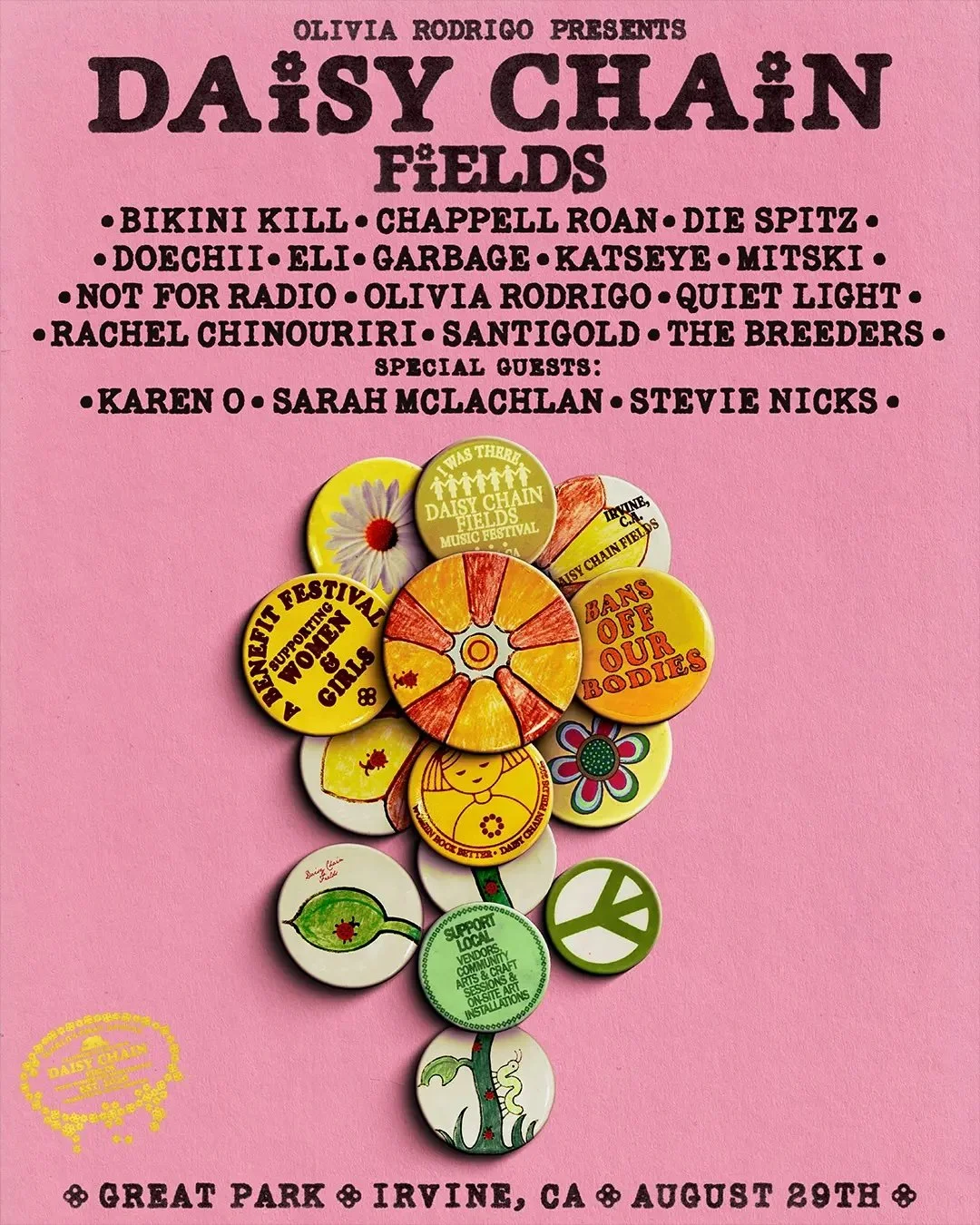 Guerrilla Girls @ Daisy Chain Fields Festival - Exhibition
