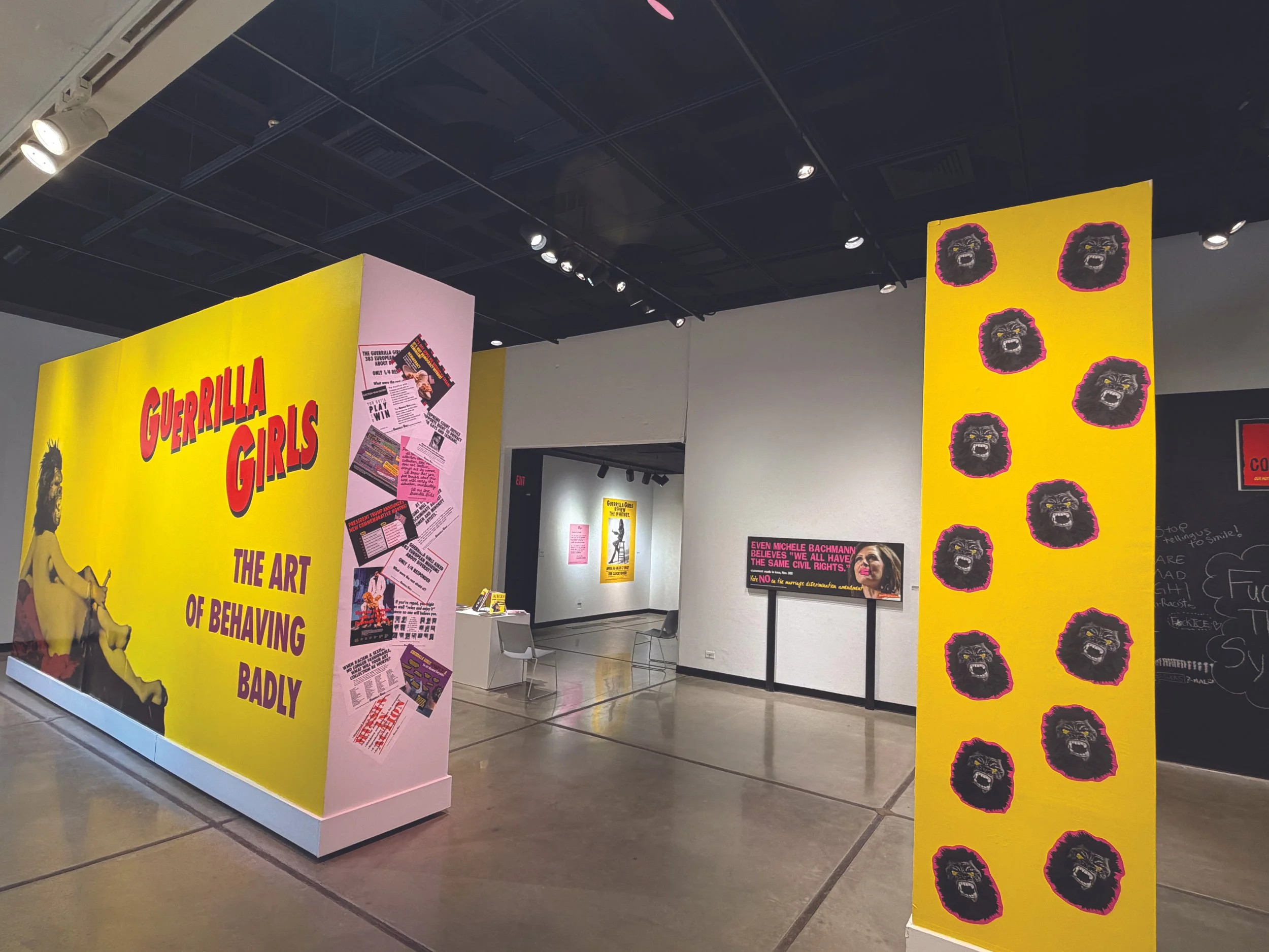 Guerrilla Girls @ Fresno State  - Exhibition