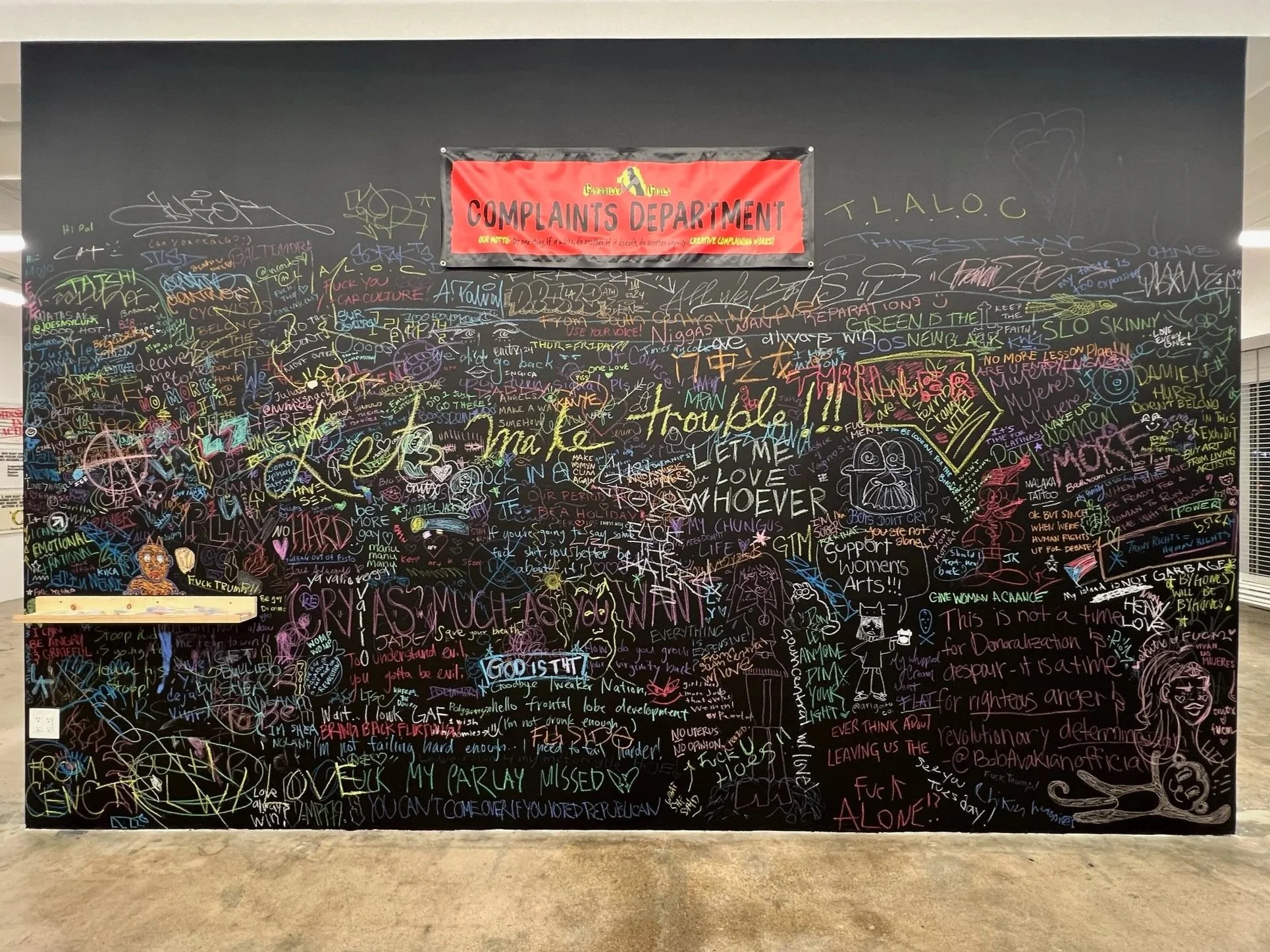 Guerrilla Girls: Complaints Department @ Neuberger  - Exhibition (Copy)