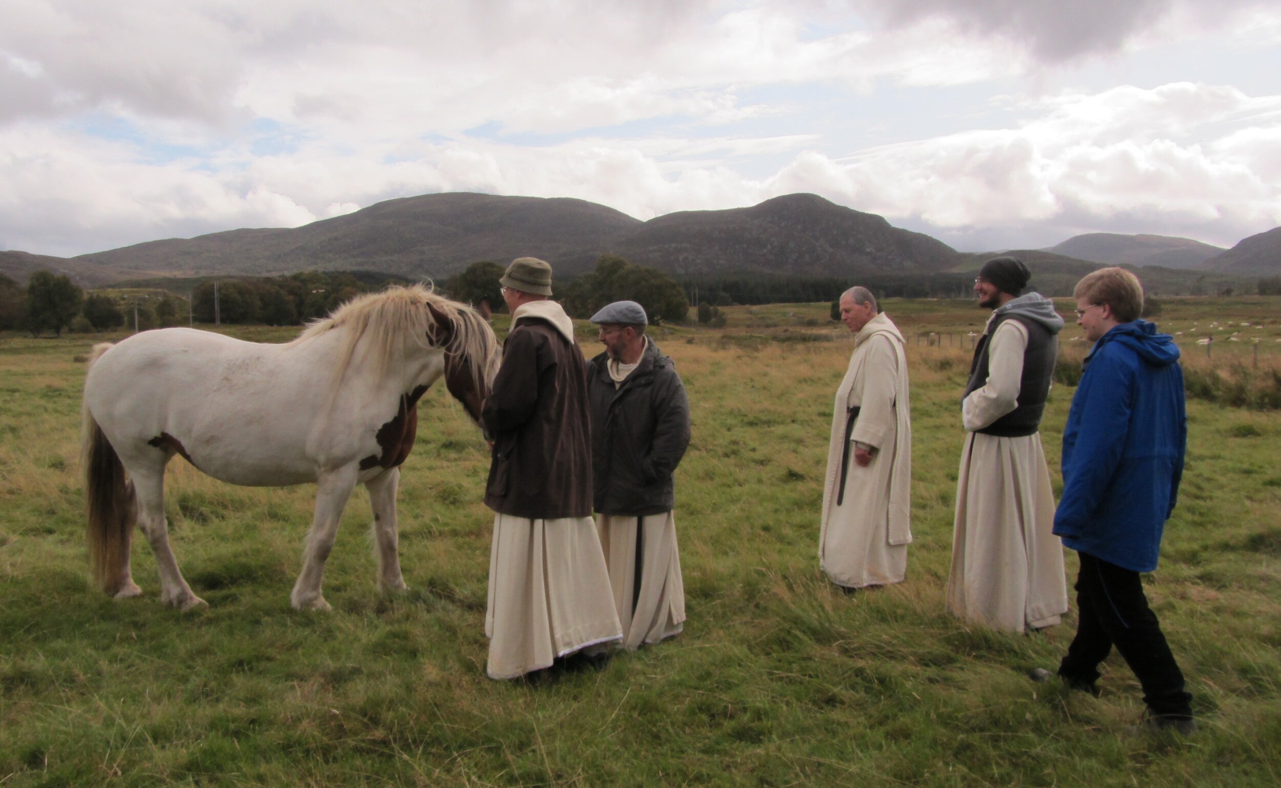 Brethren with horse