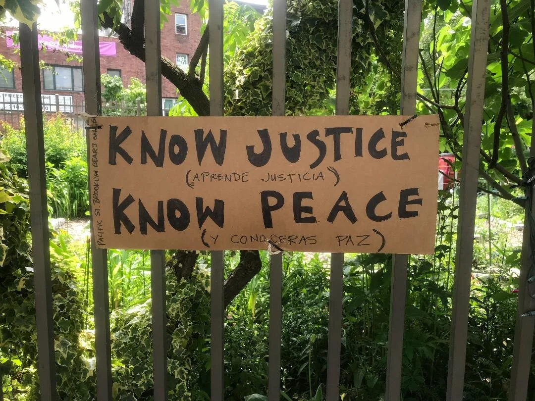 Community Garden George Floyd March,  Flathbush Ave Brooklyn 06620