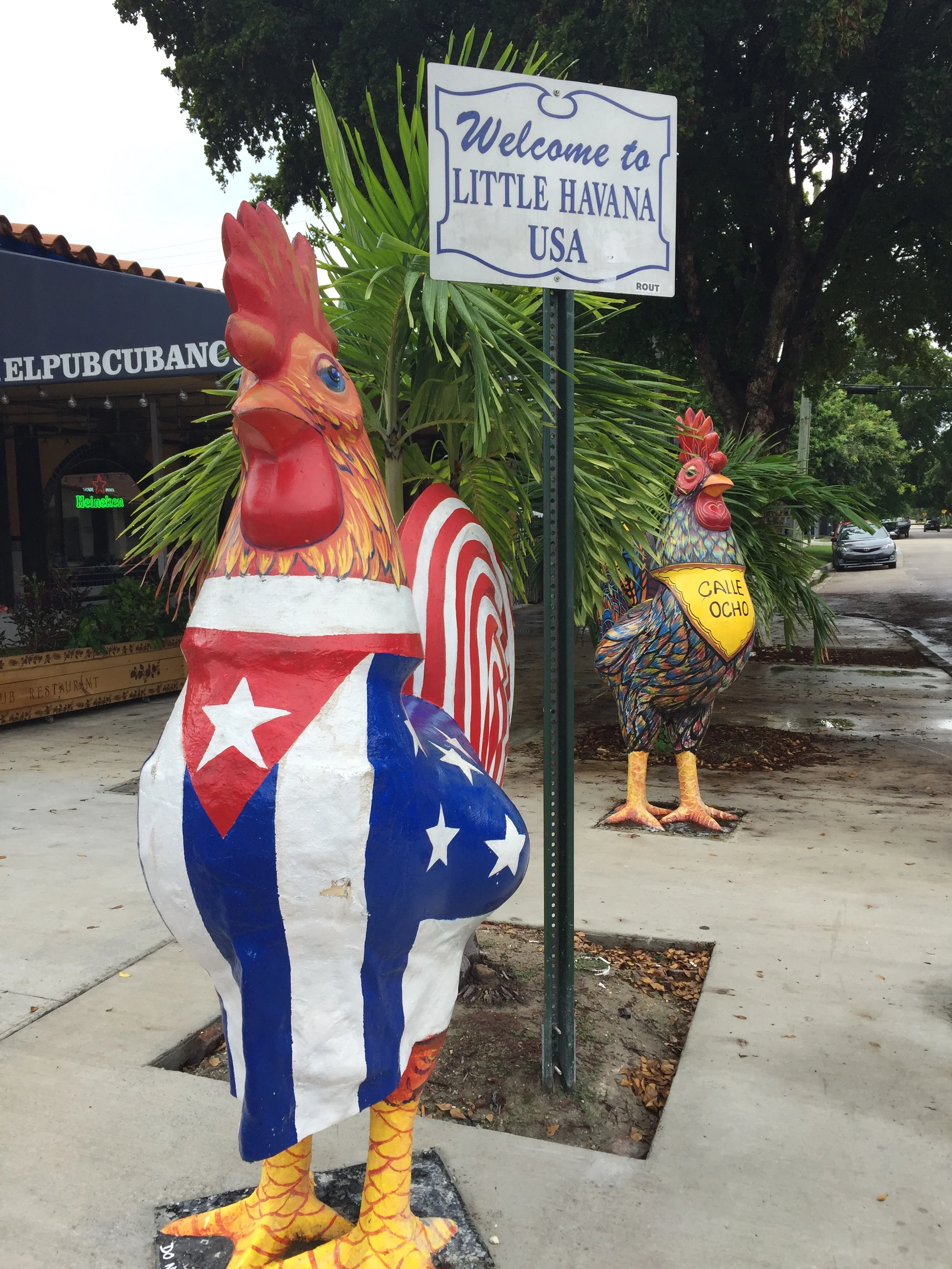 If I lived in Miami I would be over-caffeinated and suffer from overeating, because I would have to live near Little Havana. Really couldn't get enough Cuban coffee and food, so yummy.