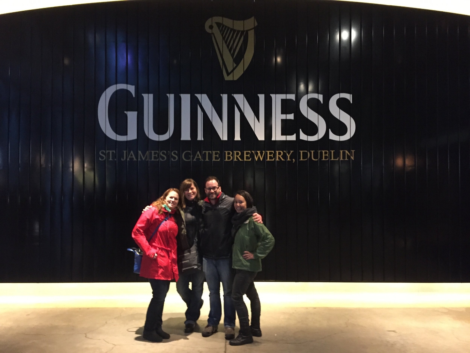 First stop in Dublin, the Guinness brewery. It was the first of may brewery tours, those Irish really understand how to make a good beer.