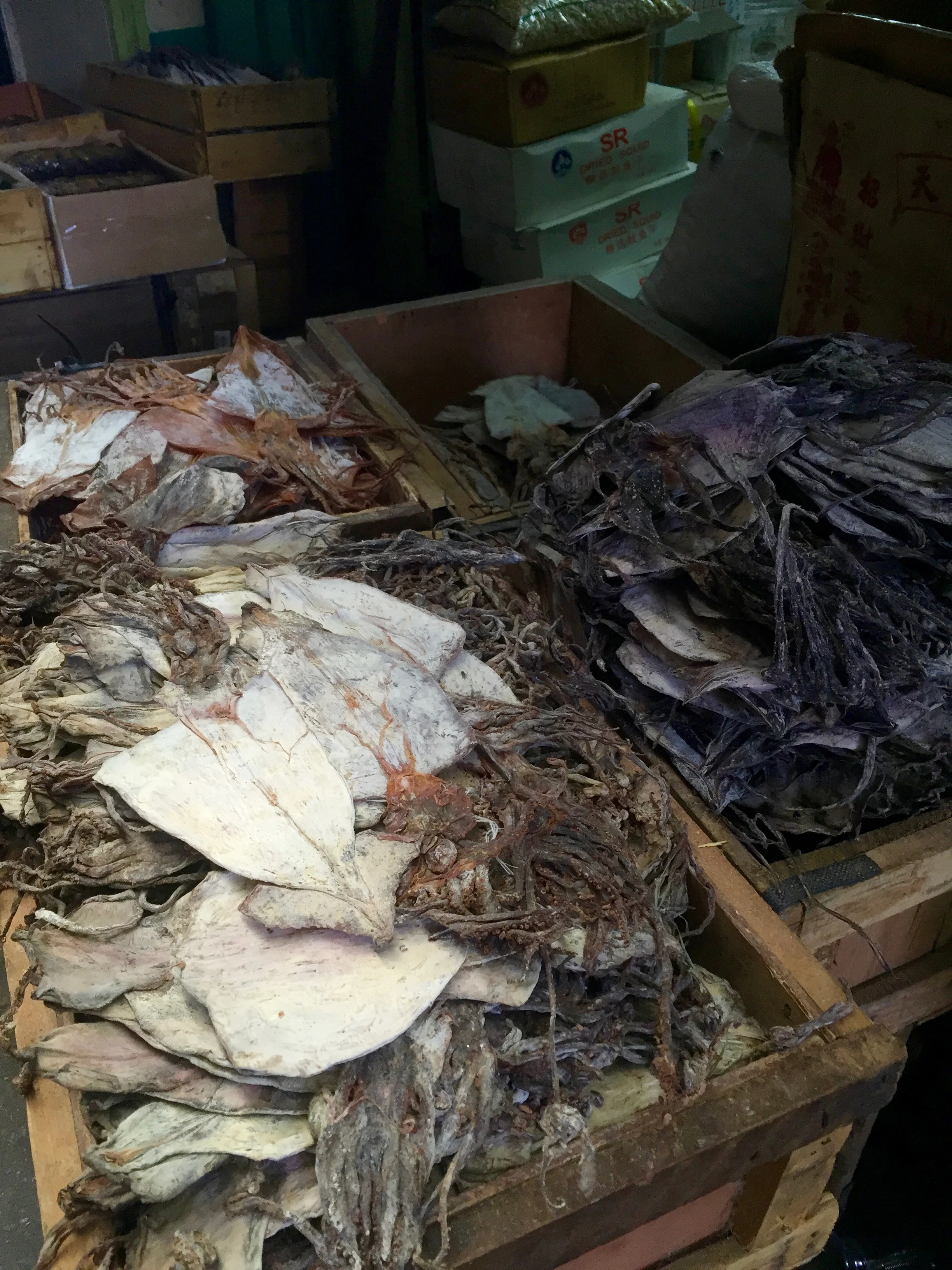 I have a special love for the street markets in Asia. There is something amazing about piles of dried fish in a dark shop, somewhere off the main road.