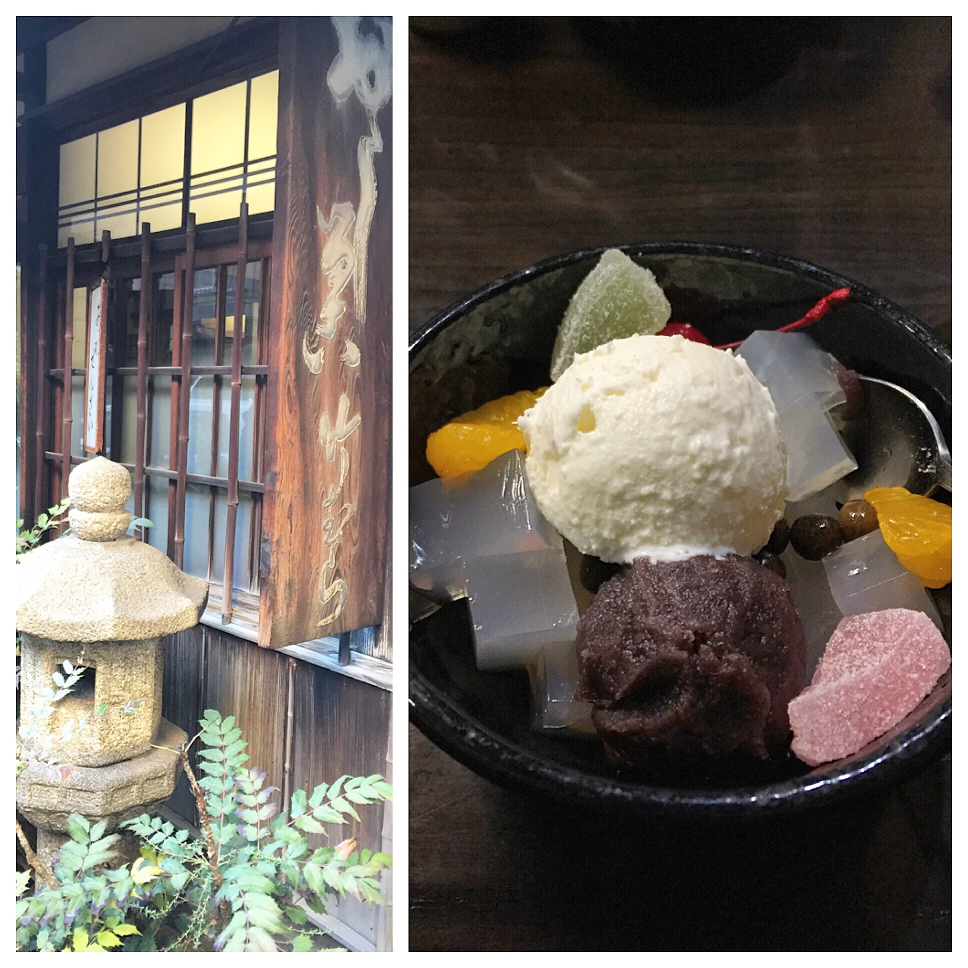 On this trip, I was obsessed with finding old school Japanese snack shops, which led us on a treasure hunt through the side streets of Tokyo. This place is called Takemura and it has been around since the 1930s, they specialize in ice cream sweets like the anmitsu pictured above. Super yummy!