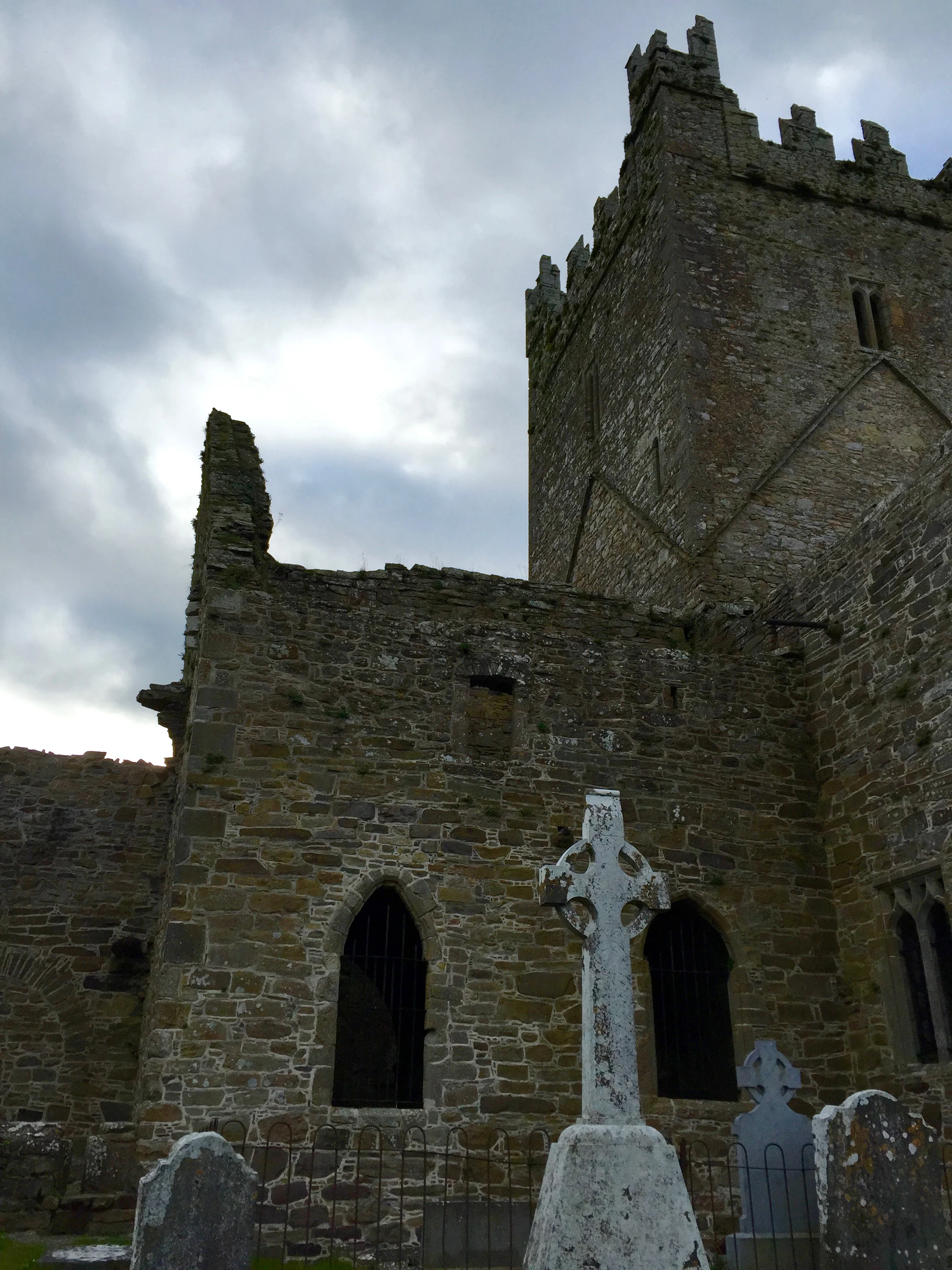 The thing about Ireland, is that everywhere you go there are ruins of castles and a history long gone. 