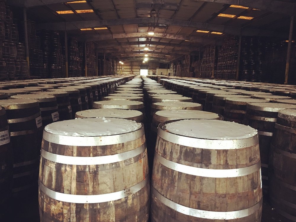 Salt and pepper barrels at Tabasco.JPG