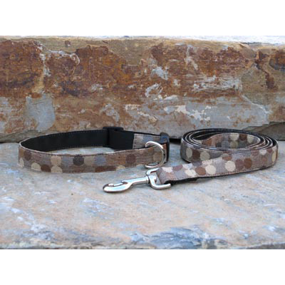 DOTTY BEIGE Dog leash