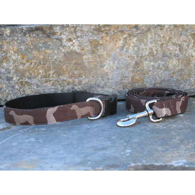 Wegman Rotator Chocolate Dog Leash