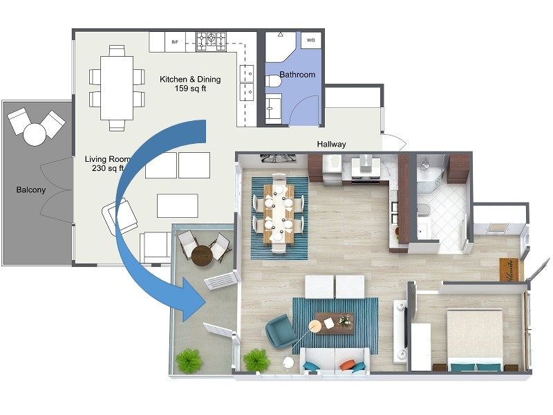Minnesota Restaurant Retail floor plans