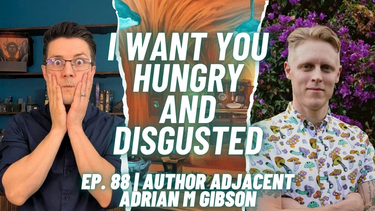 The interviews keep on comin&rsquo; for the A Murder Most Fungal virtual book tour!!! Today, my first of two chats with my good friend @michael_vadney went live on his podcast Author Adjacent. We had a blast talking about AMMF, food and cooking, less