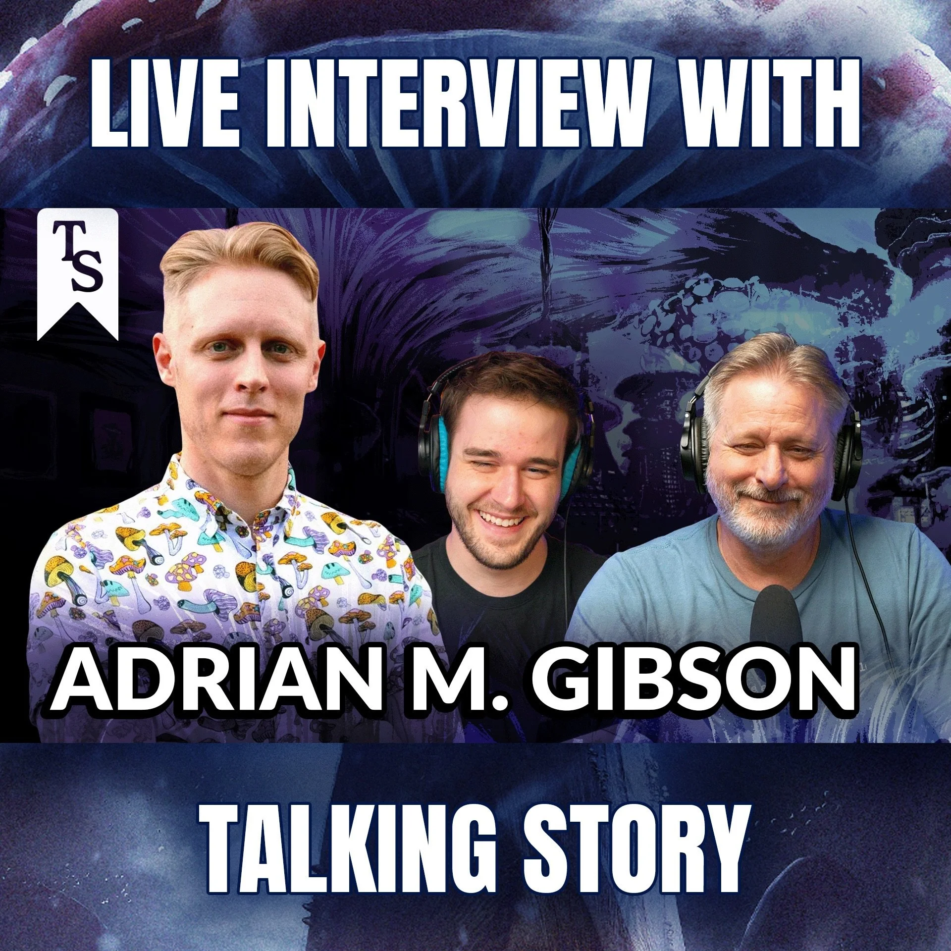 🍄 LIVE INTERVIEW 🍄
I&rsquo;m so excited to chat with @jajminton TONIGHT over on their Talking Story YouTube channel. We&rsquo;ll be delving into all things Fungalverse, plus podcasting, book design, Kickstarter and so much more.

Watch LIVE here at