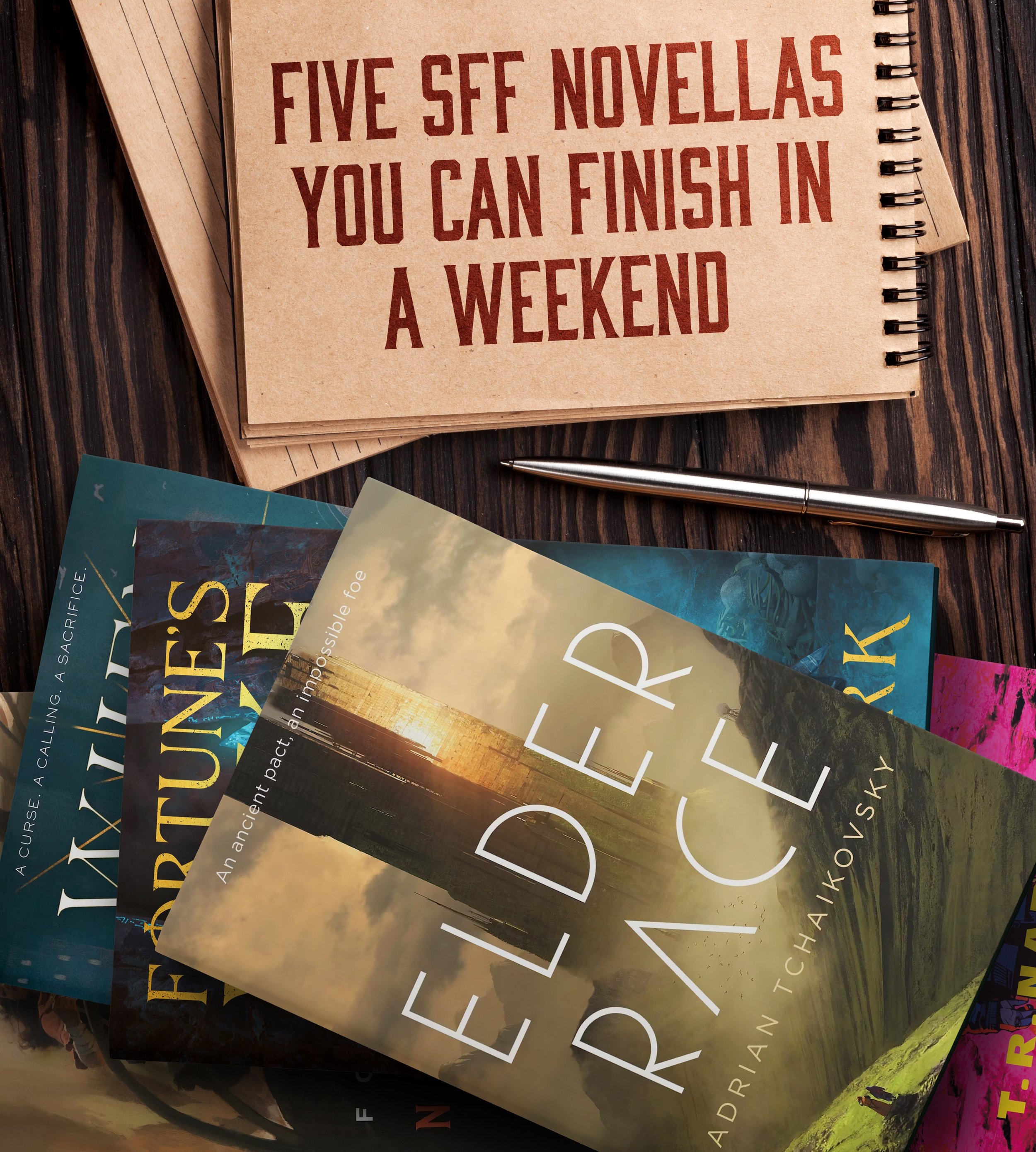 I love novellas, both as palate cleansers between bigger books and for how much they can pack into a smaller page count. If you&rsquo;re looking for some shorter reads, check out these awesome SFF novellas that you can finish in a weekend.
&bull;
&bu