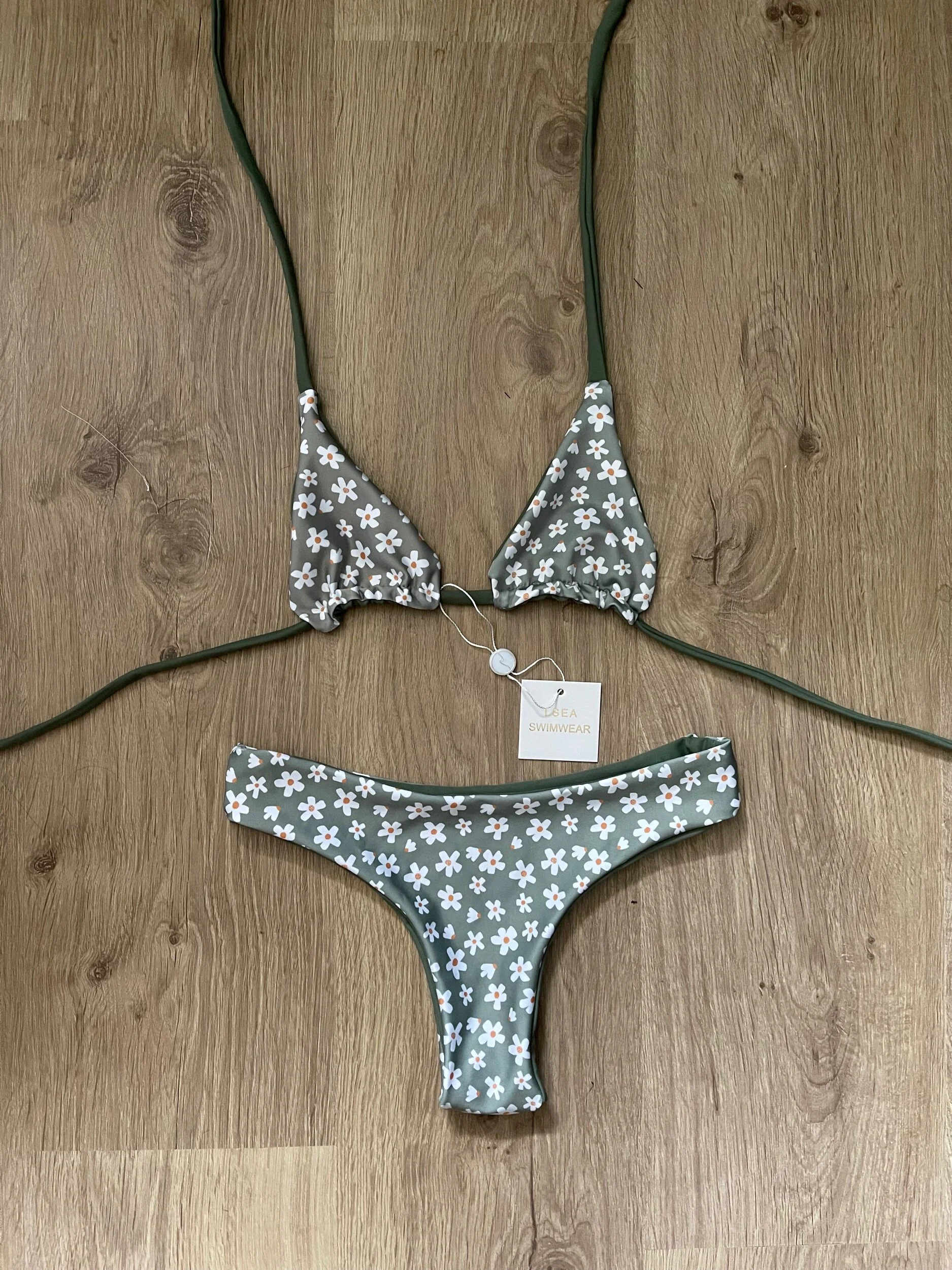 Malie Top in Green Gardens x Jade