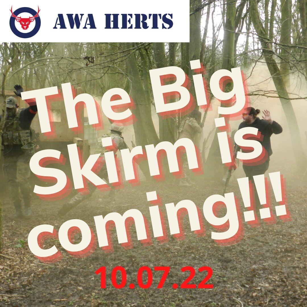We’re trialing a new gameday on 10th July. It’s more than our regular skirmishes, but it’s not quite a battlesim either - hence the catchy name ‘big skirm’. It’ll be a no rentals day, with longer, more complex game