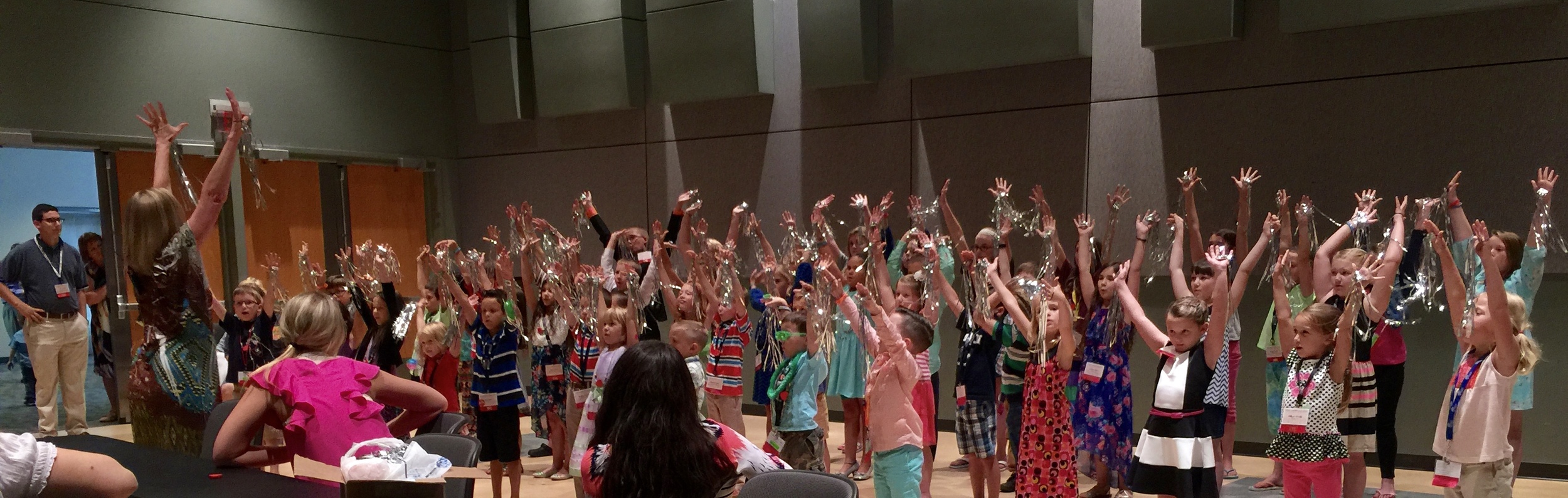 Children’s choir practice was one of the highlights of my trip.