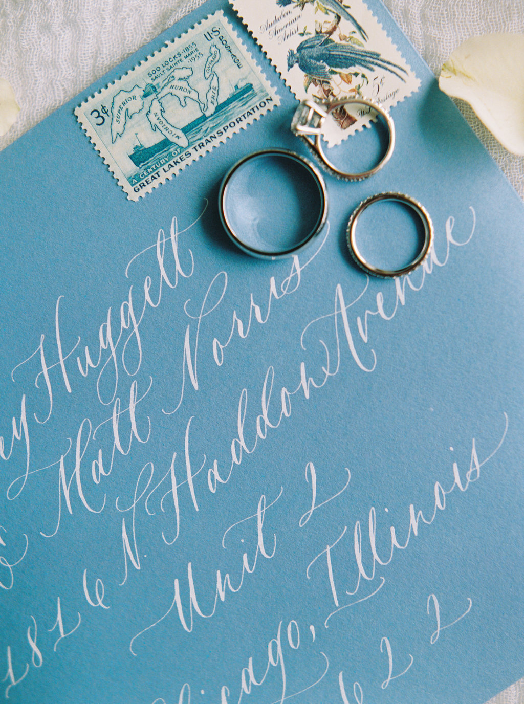 Watercolor Michigan Wedding Invitations