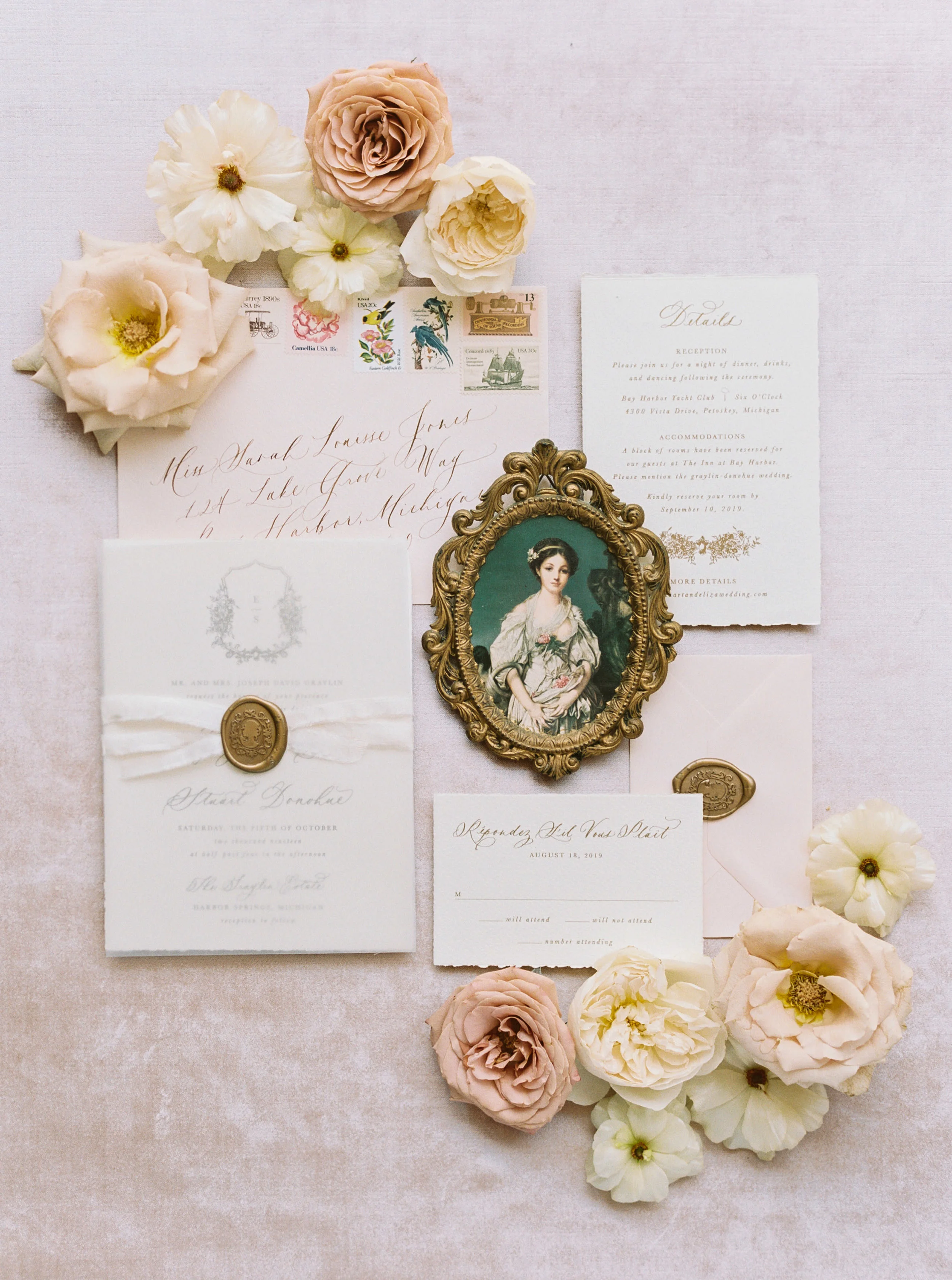 Wedding Invitation Suite Components Paper Source