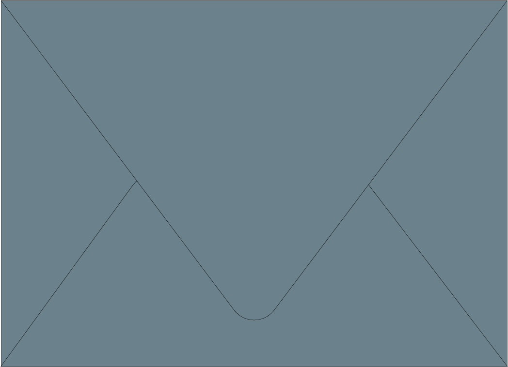 Envelope Color: Dusty Blue