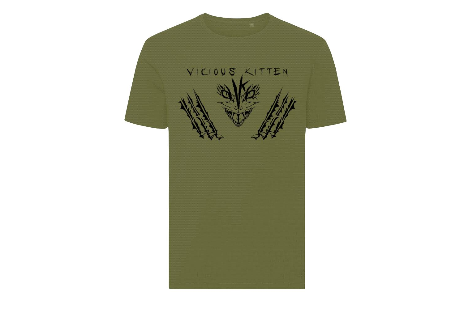 Vicious Kitten Green T-Shirt £12