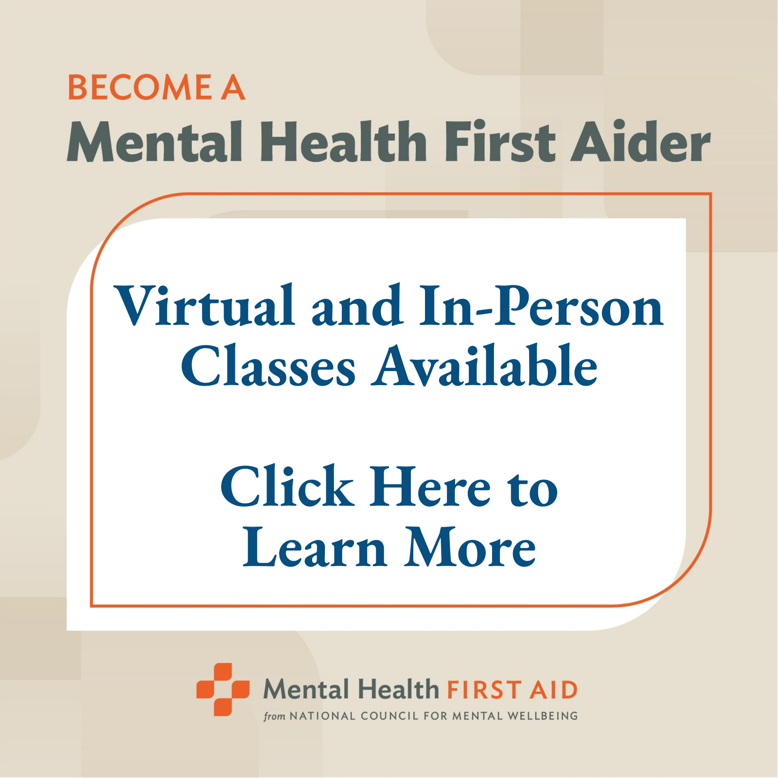 MHFA - Get Certified