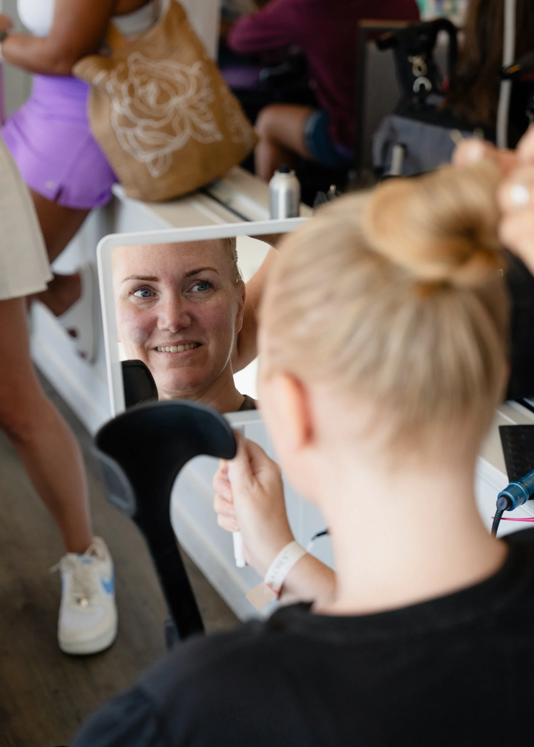 Frida Hansson traveled from Sweden to attend the retreat.
