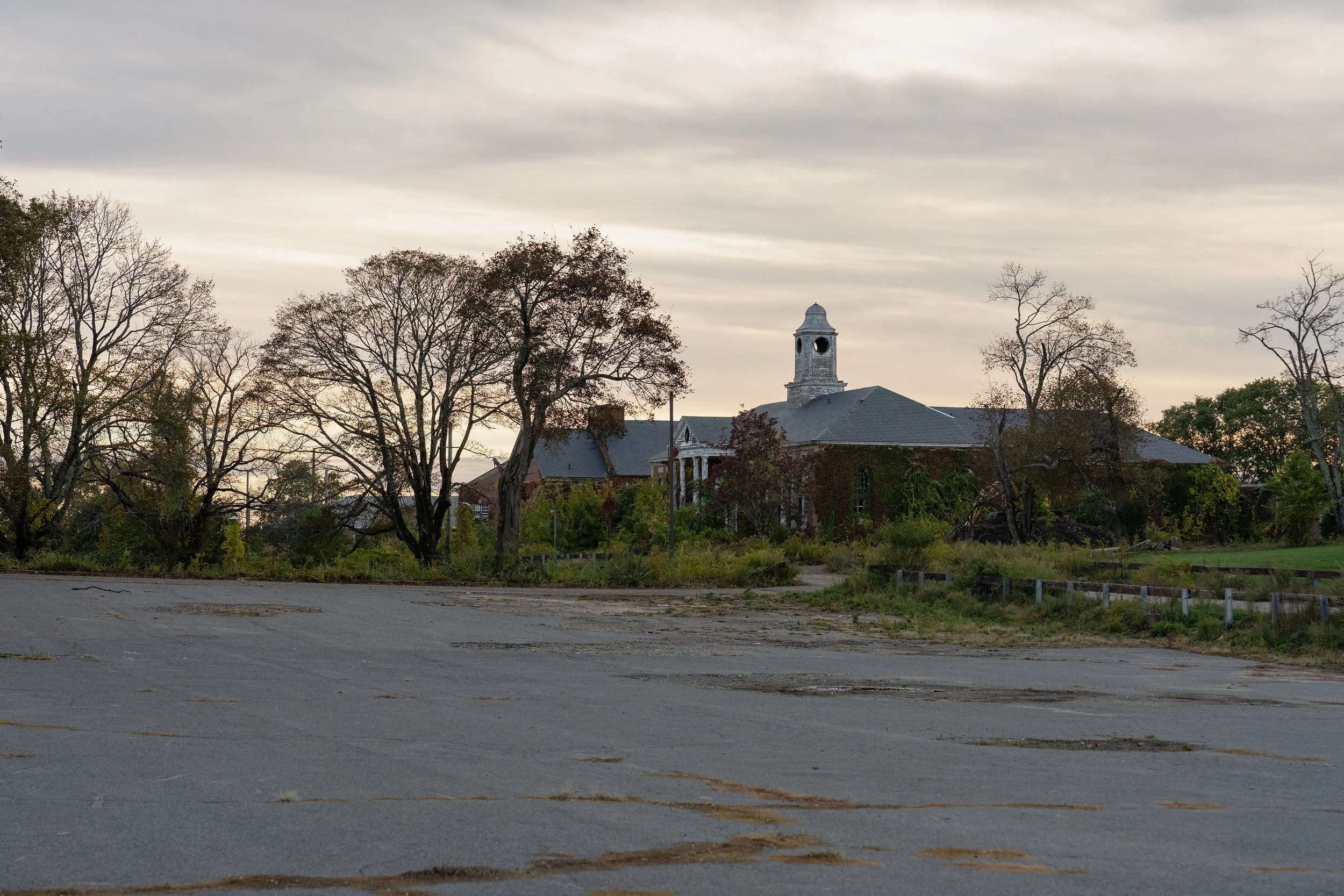 An abandoned building of Walter E. Fernald State School, which closed in 2014.