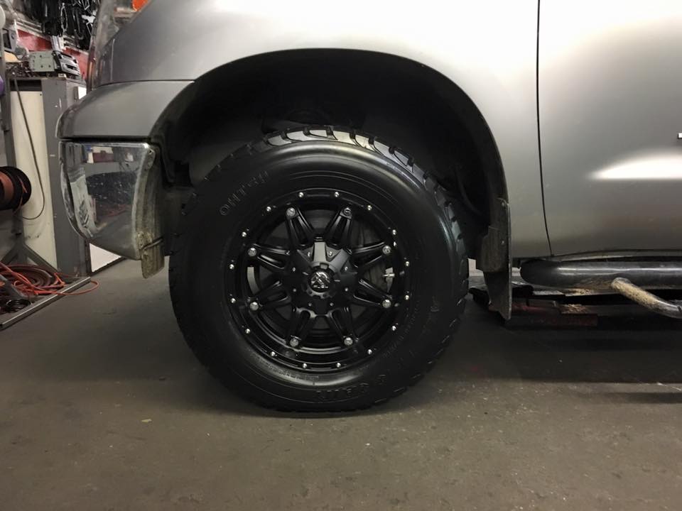 Get a new set of tires and wheels