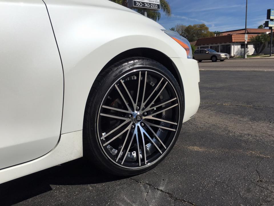 Amazing wheels at Audiosport