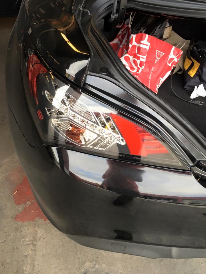 Custom Taillights and Headlights