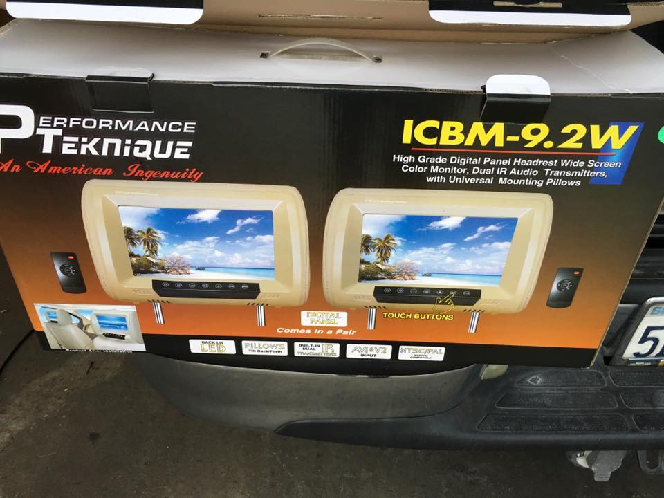 New car tv monitor installation in Escondido