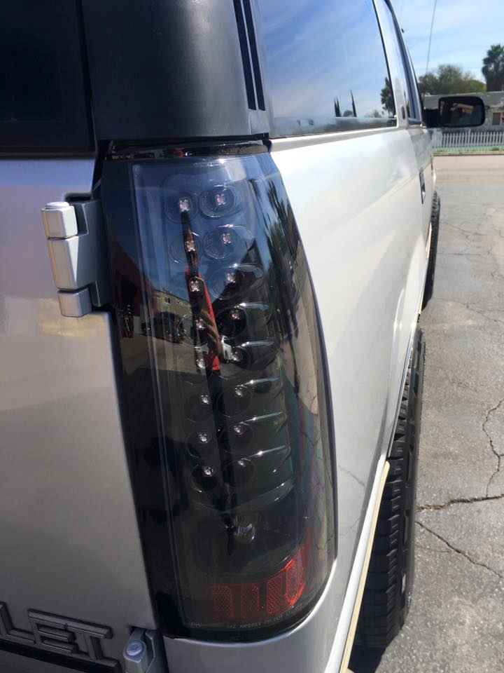 Taillight repair and new taillight installation