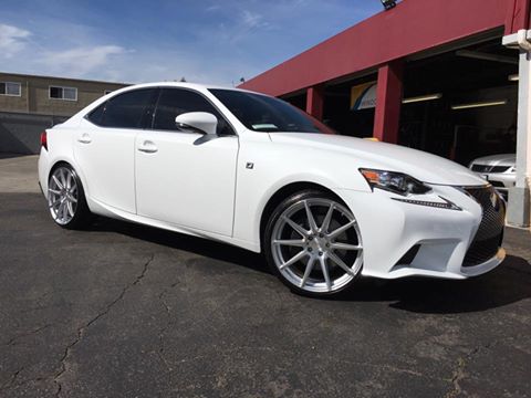 Fresh New Rims and Car Tinted Windows