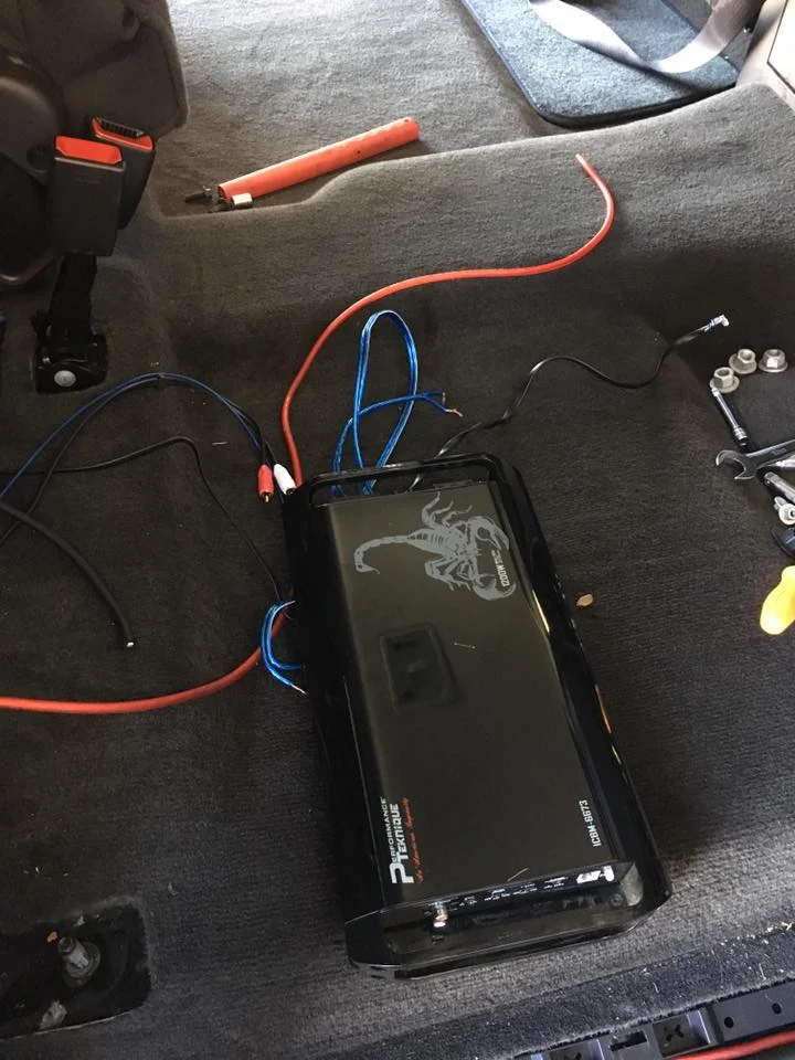 Car Amp and Stereo System