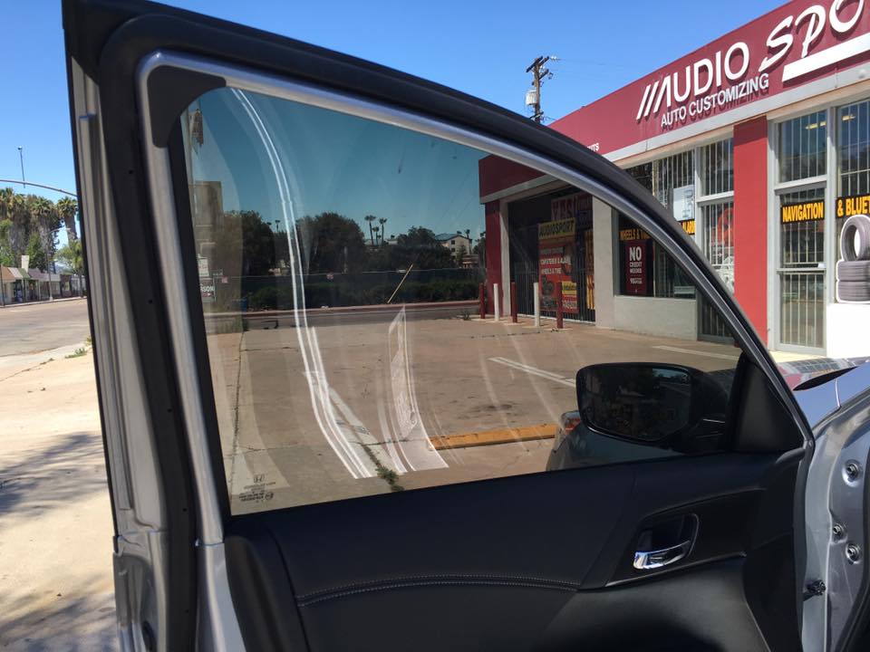Get a top of the line window tint at Audiosport