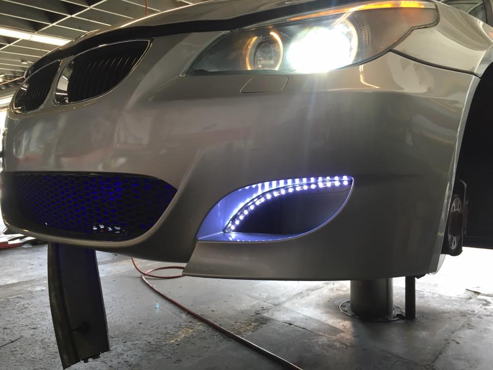 HID Headlight installation at Audiosport Escondido