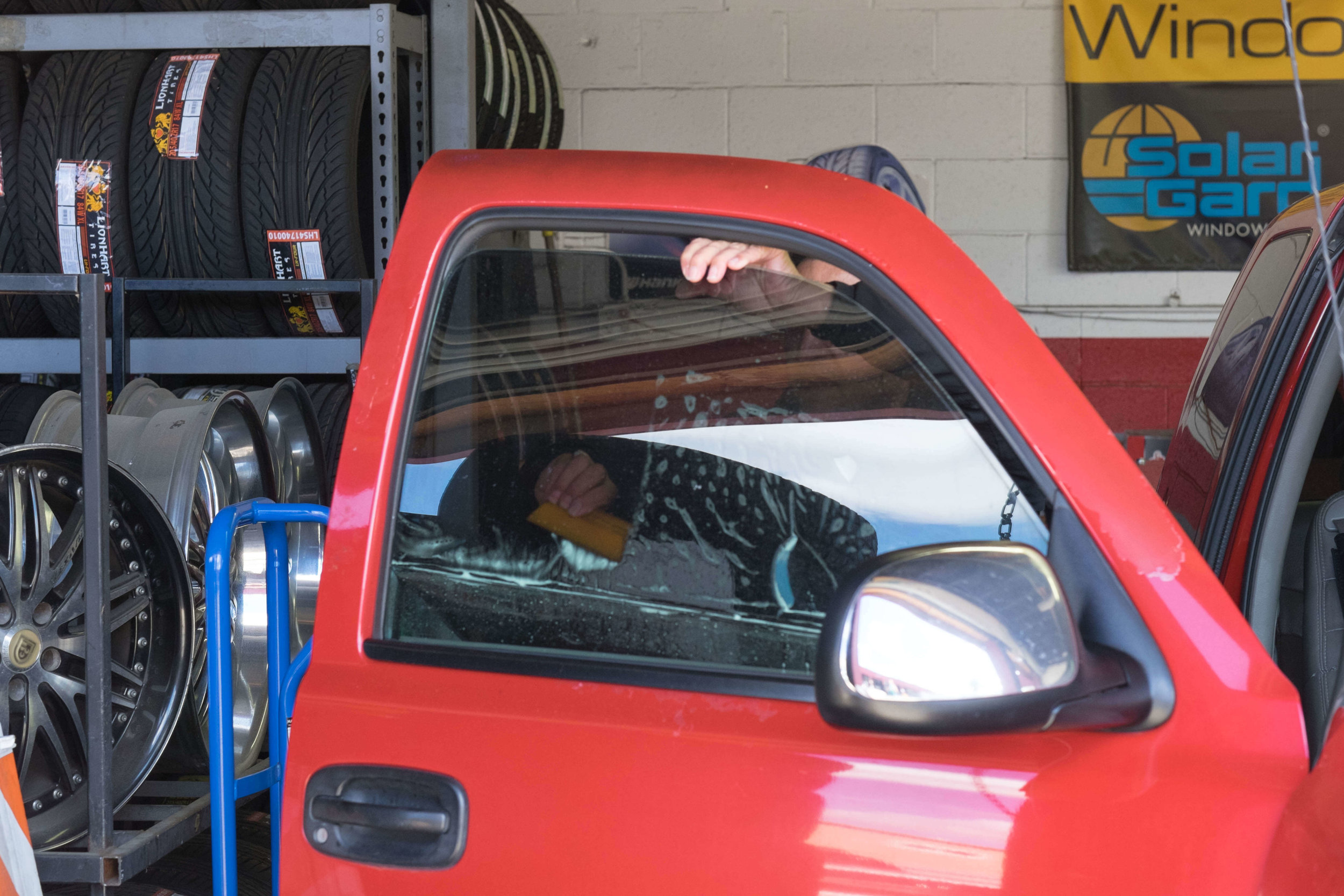 Window Tinting at Audiosport Escondido