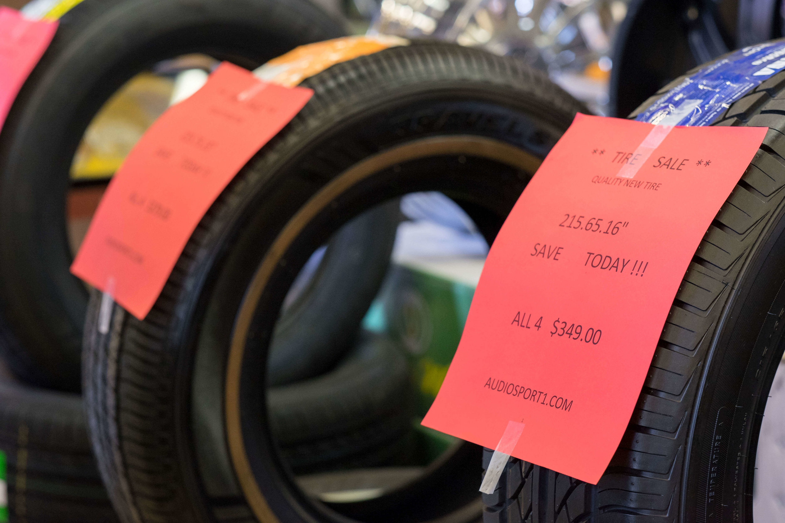 Tire sale at Audiosport Escondido