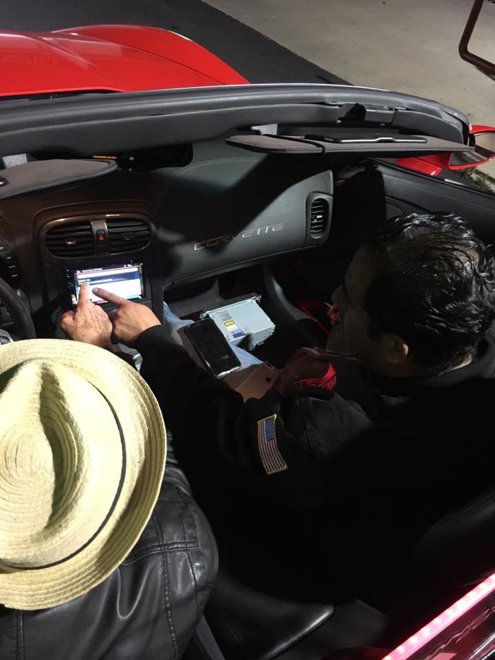 汽车GPS导航系统在Audiosport Escondido