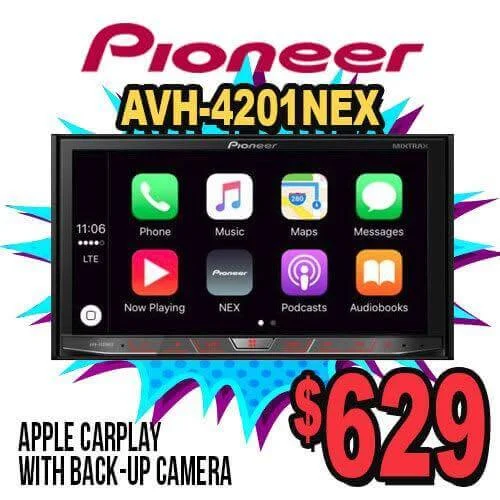 Apple Carplay with backup camera special