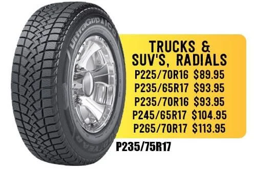 cheap truck tires, SUVs and Radials in Escondido.