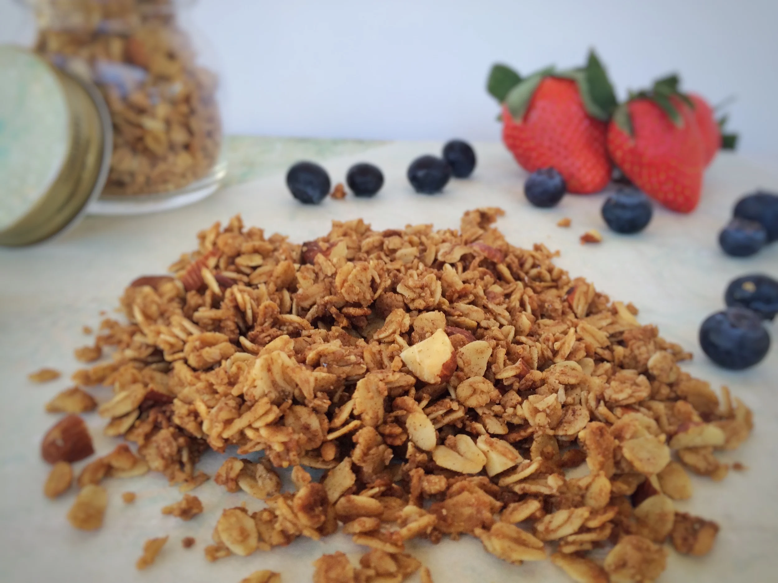 In A Pinch Microwave Granola 