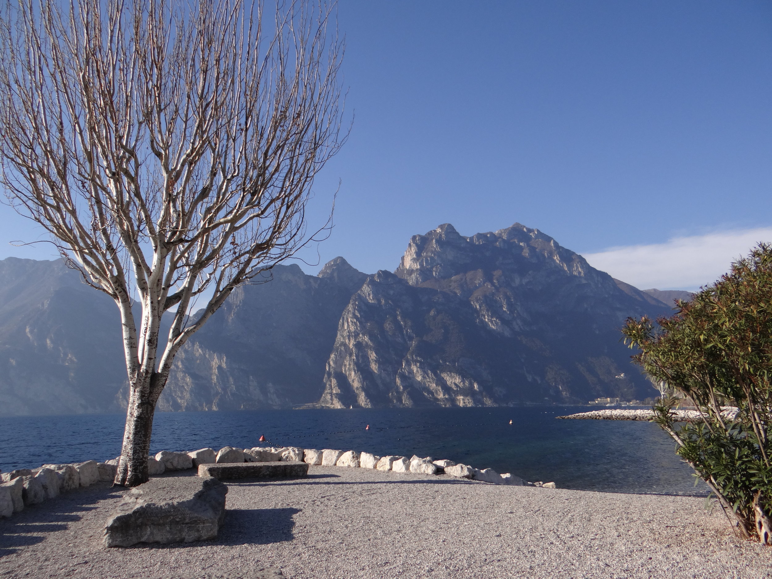 We stopped for lunch at Lake Garda, the largest lake in Italy. So stunning...side note: I had a pizza here with smoked salmon, strawberries, and a balsamic glaze. Mmmmm