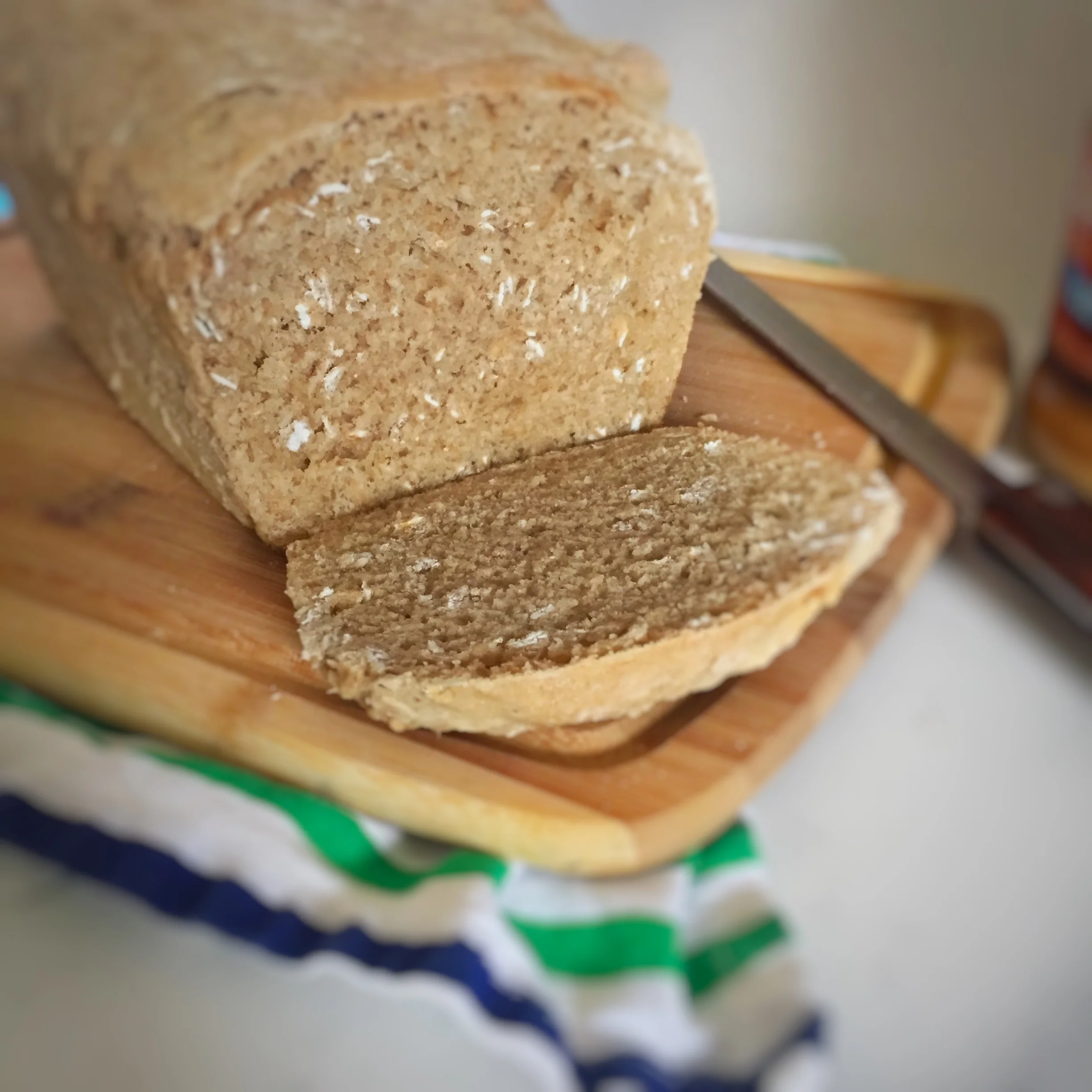 Homemade Maple Oatmeal Bread