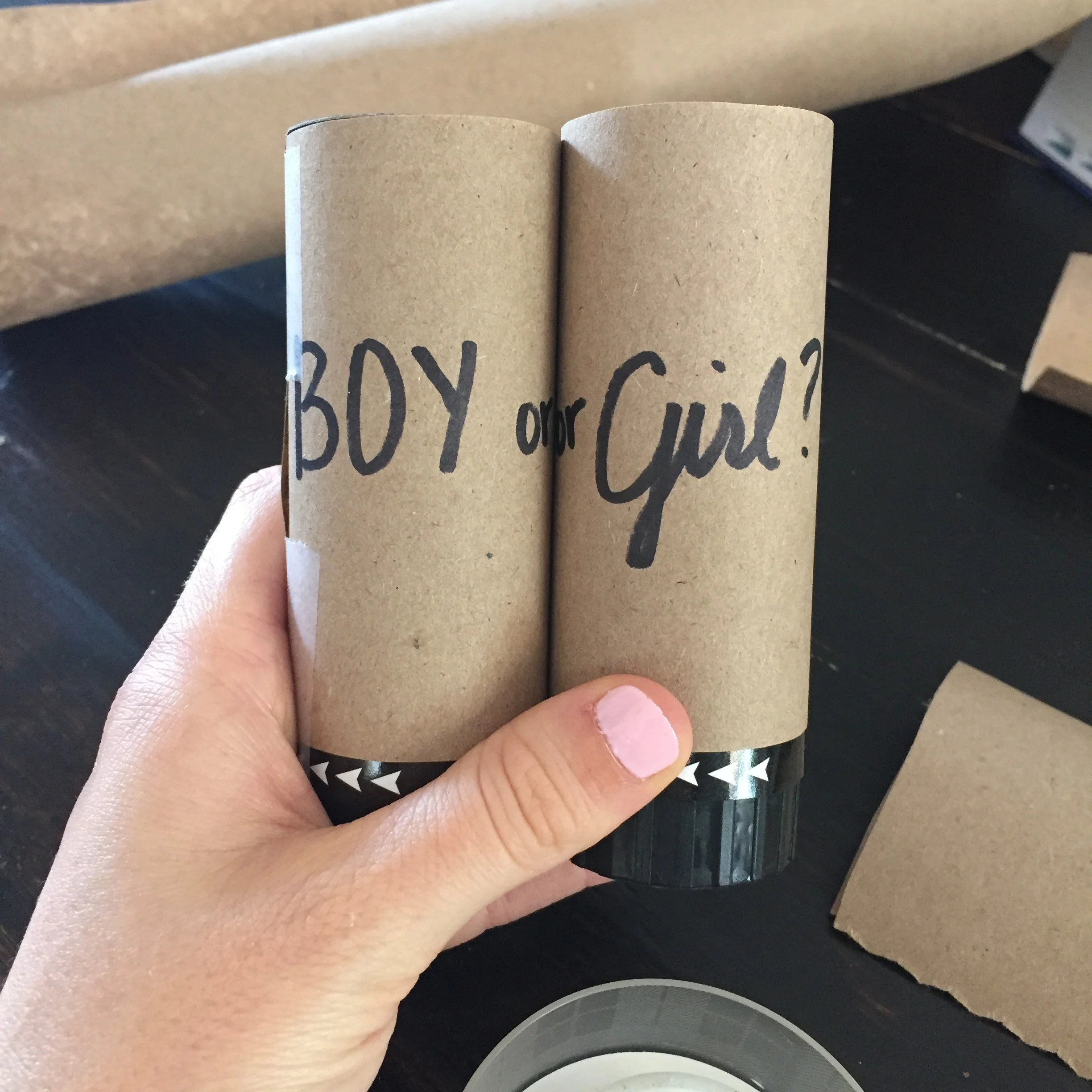 We're having a......(gender reveal)!