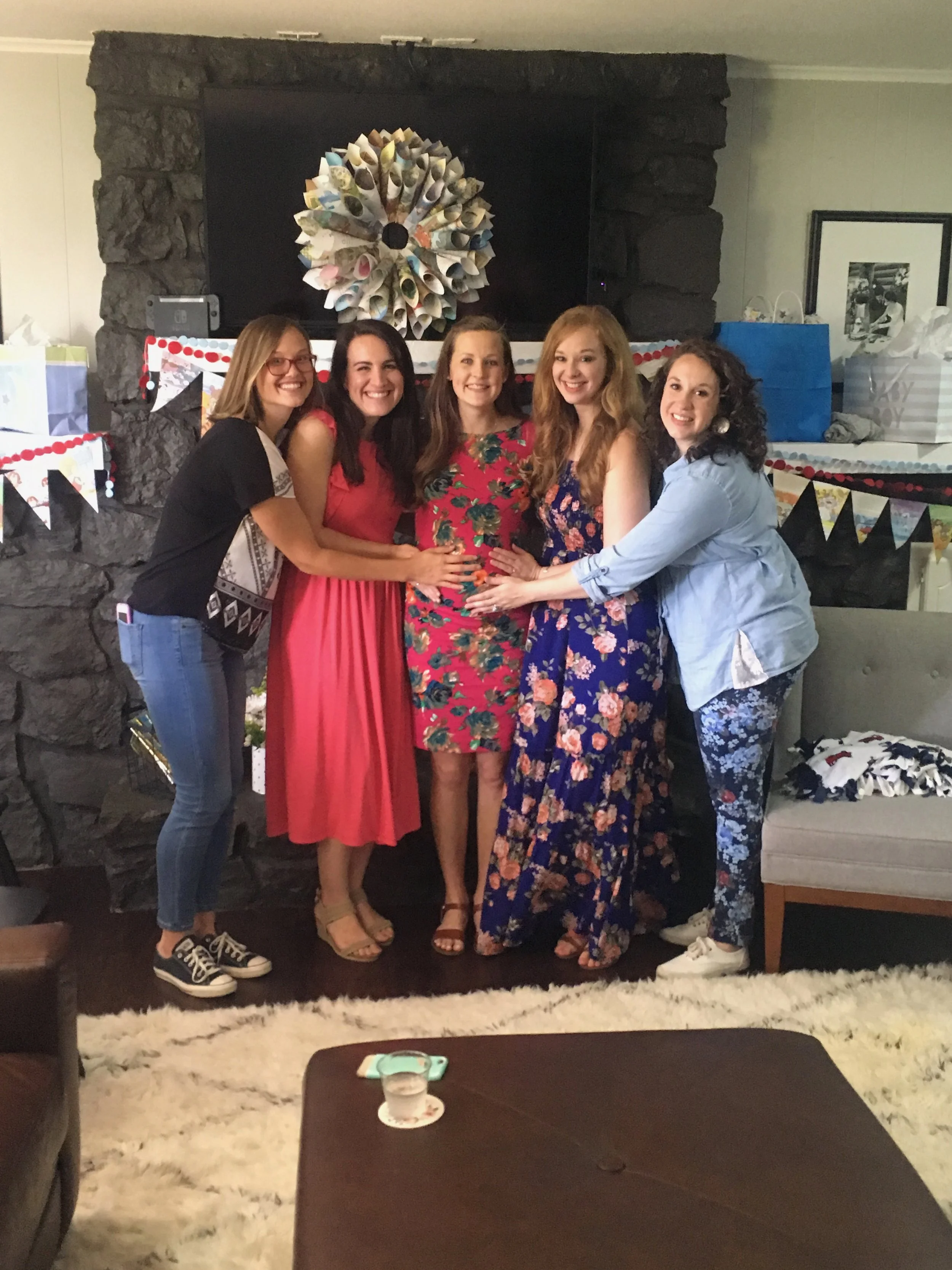 My wonderful hostesses