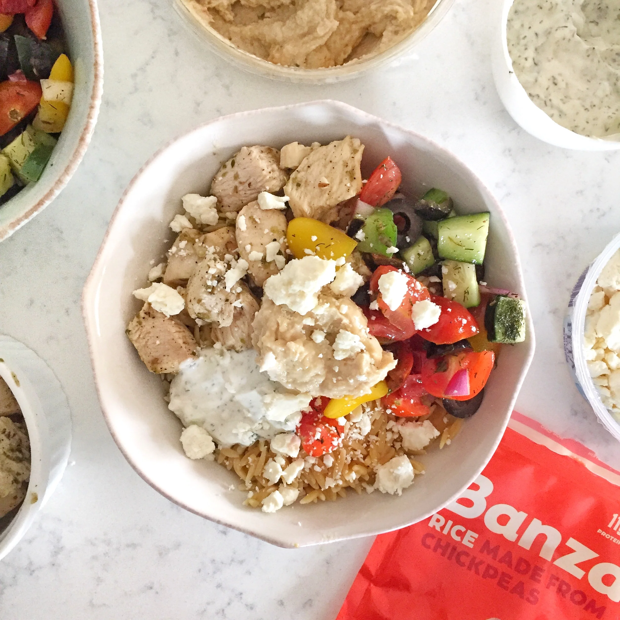 Mediterranean Banza Bowl